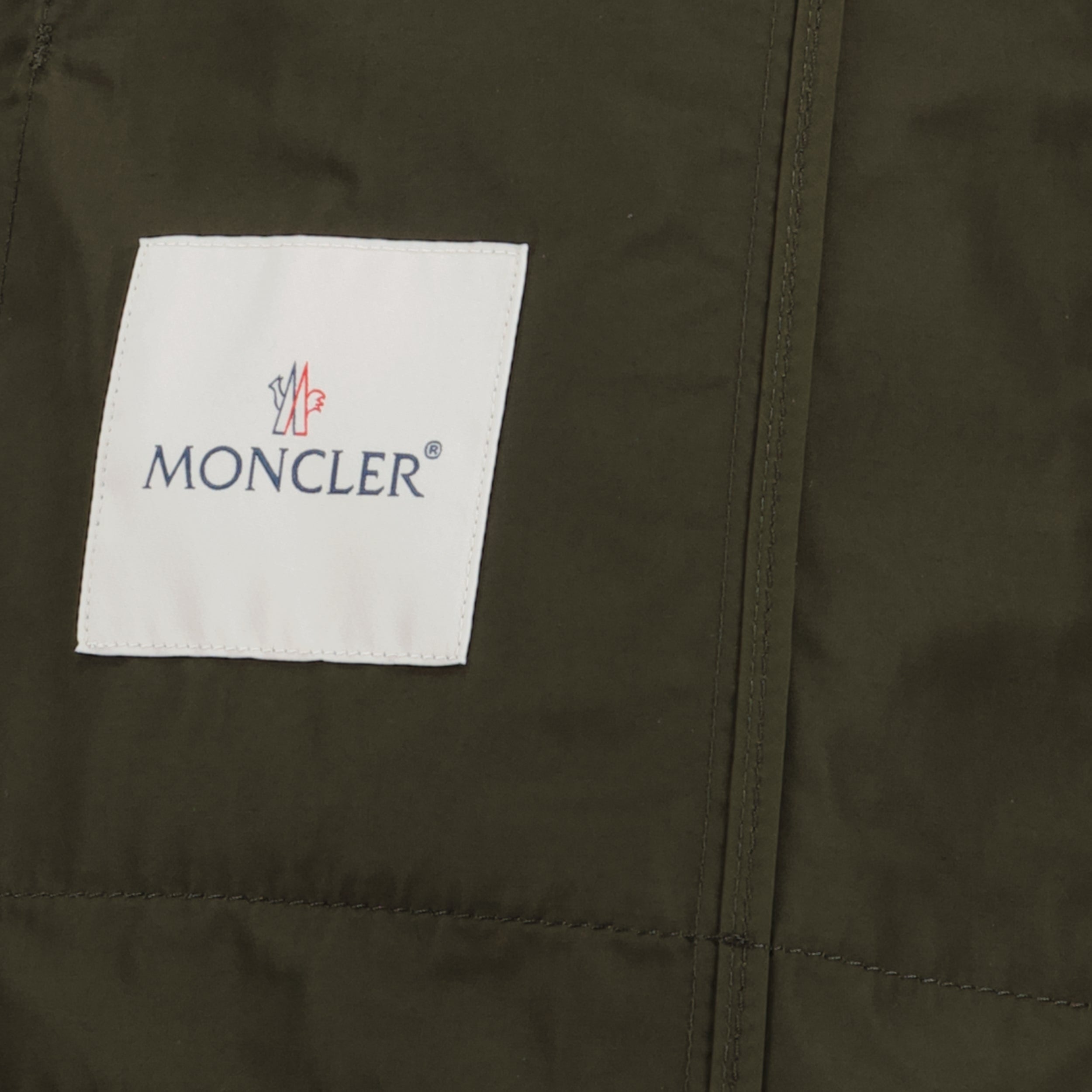 Manteaux Parka Leandro Moncler Kaki Femme