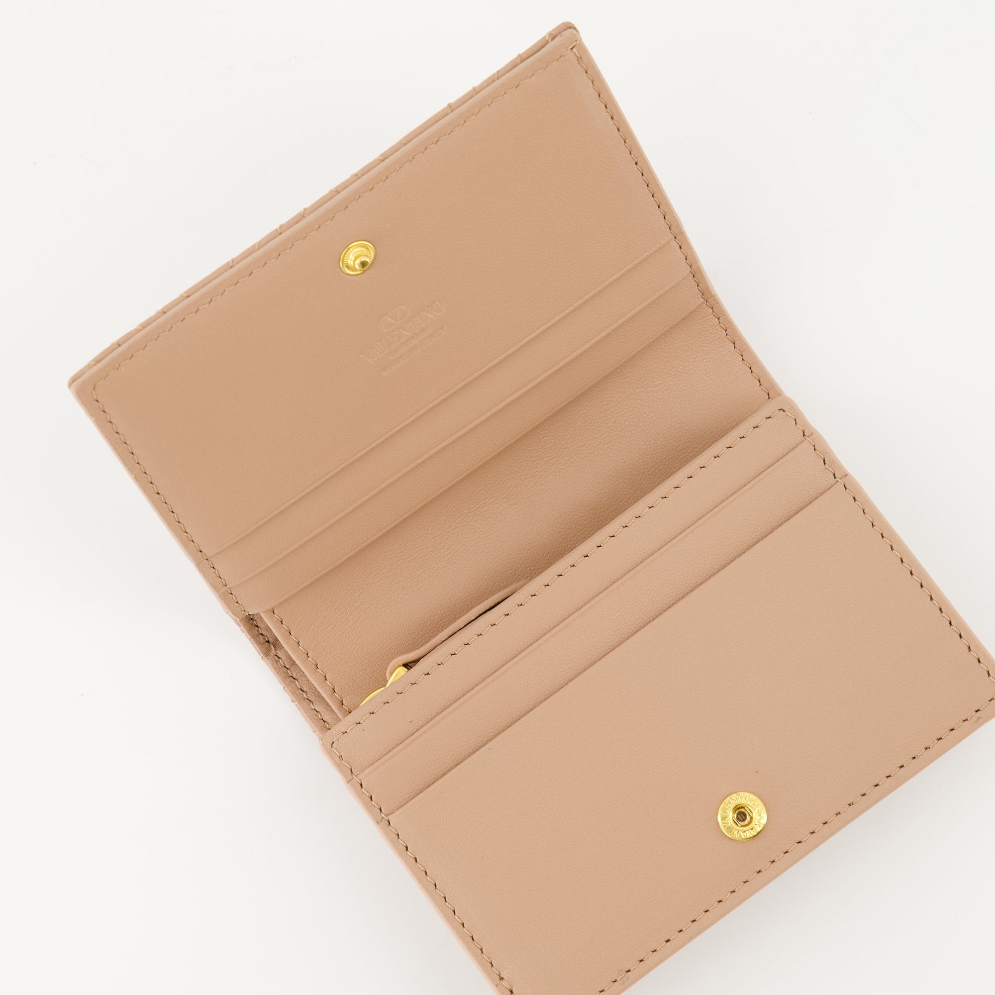 Petite maroquinerie Quiltie 67 Geldbörsen Valentino Garavani Rose Femme