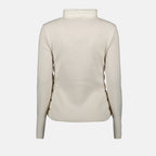 Giacche Giacca in Piuma Bi-Materia Moncler Bianco Femme