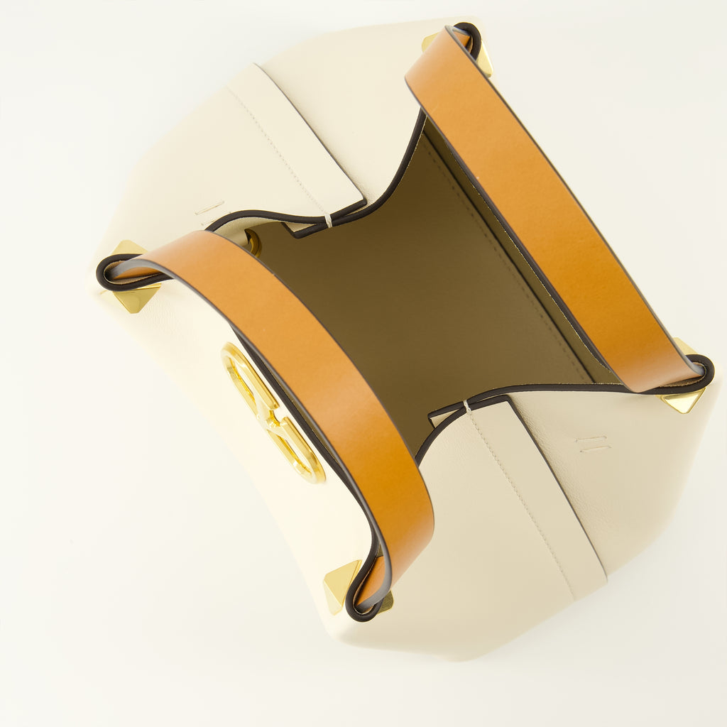 Image de l'article Mini sac cabas beige de la marque Valentino Garavani pour Femme - Saison Printemps-Été 2026 - Vue détaillée_3