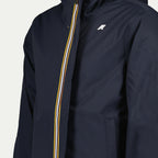 Manteaux Parka Jacko Twill Marmotta K-Way Bleu Homme