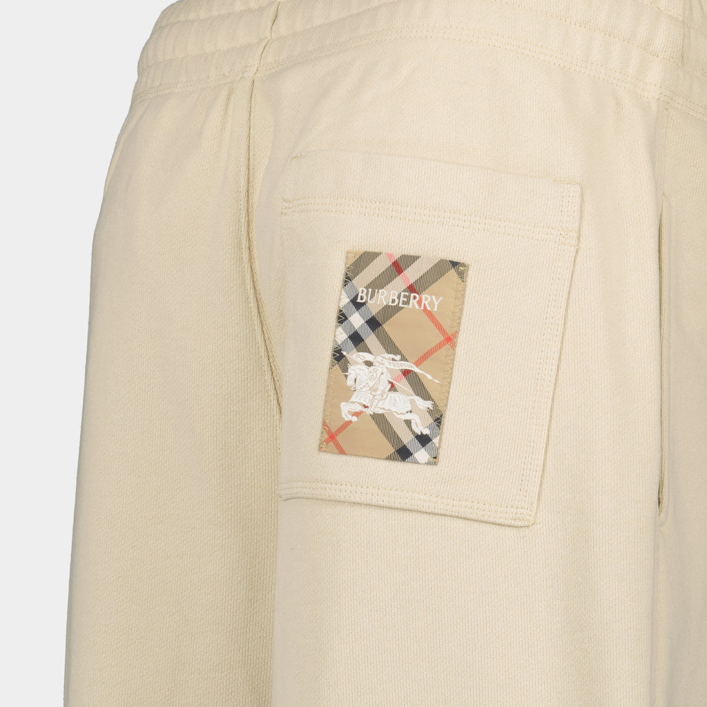 Pants Cavalier Jogging Pants Burberry Beige Femme