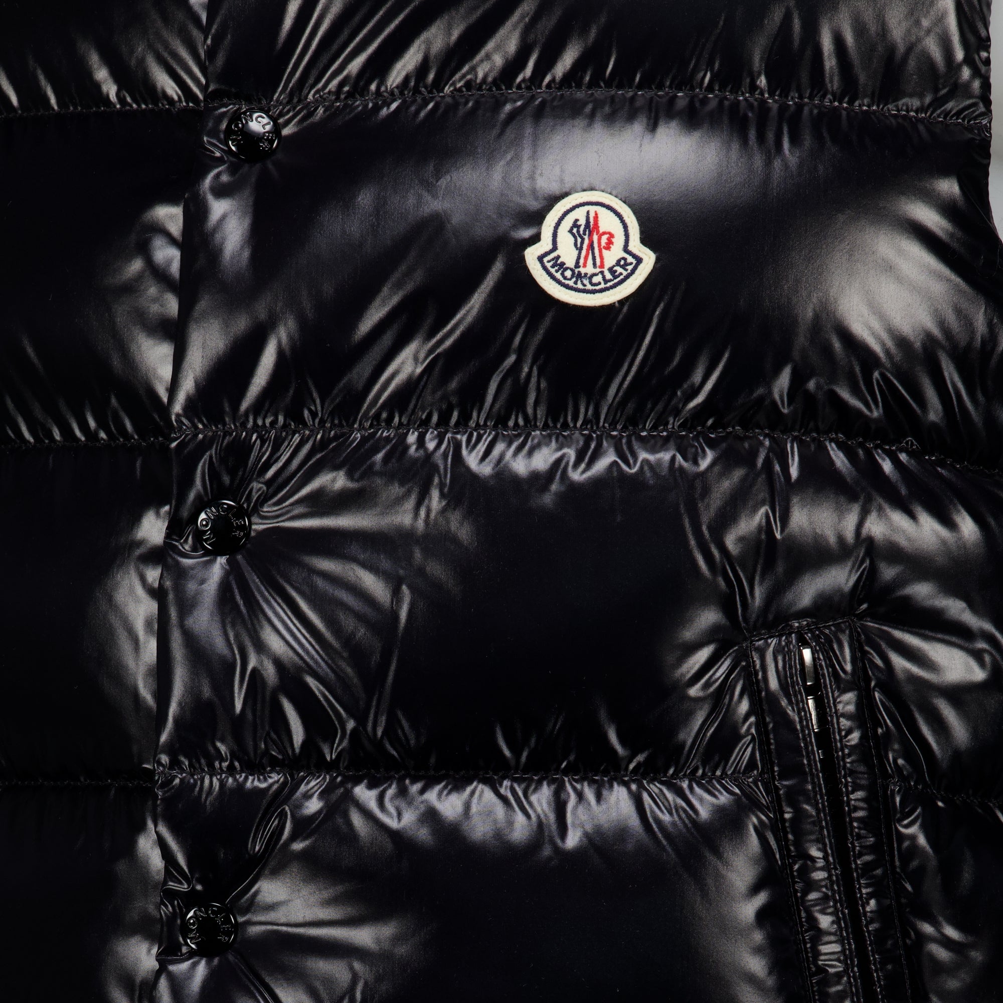 Vestes Doudoune sans manches Tibb noir Moncler Noir Homme