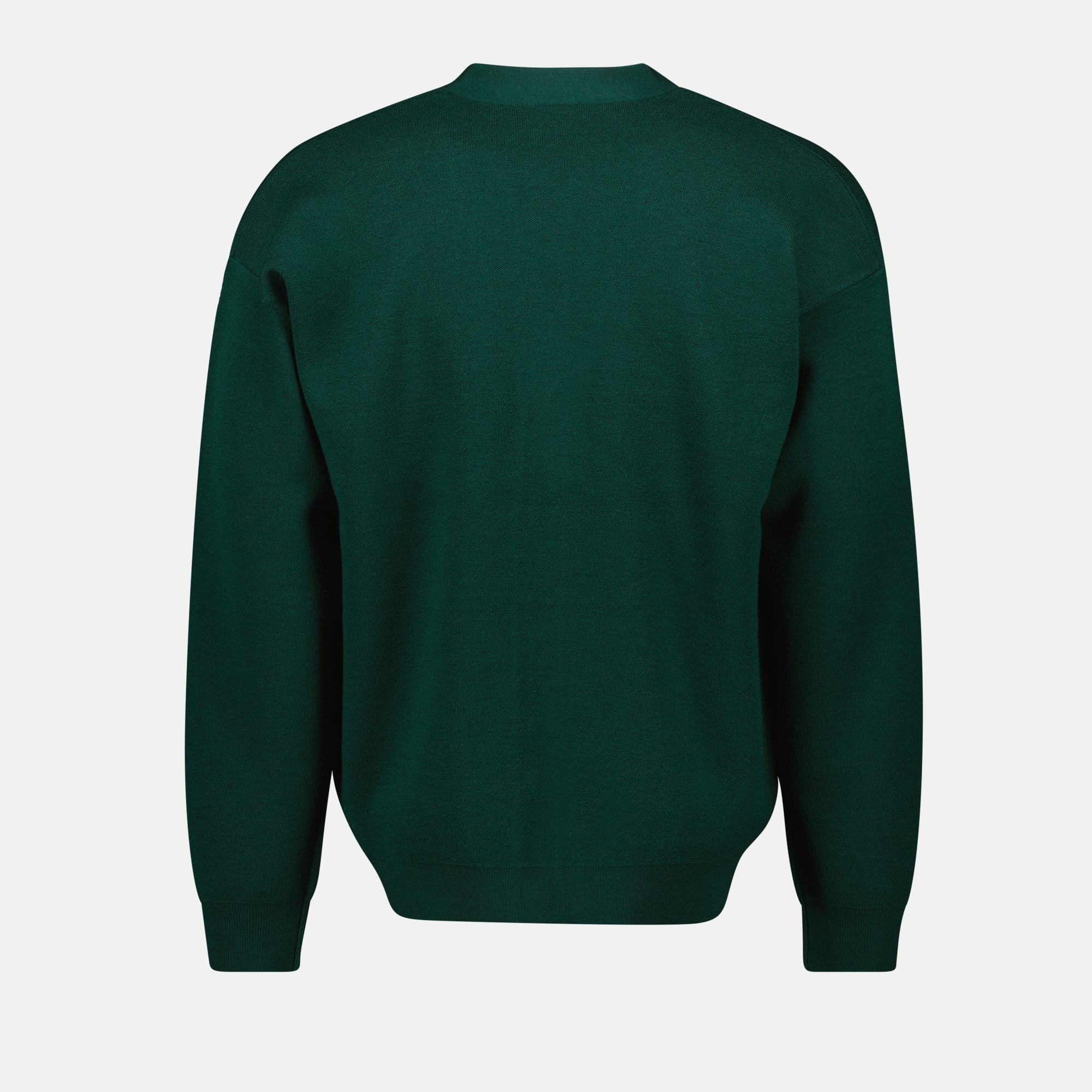 Maglieria Cardigan Divertente Drole De Monsieur Verde Homme