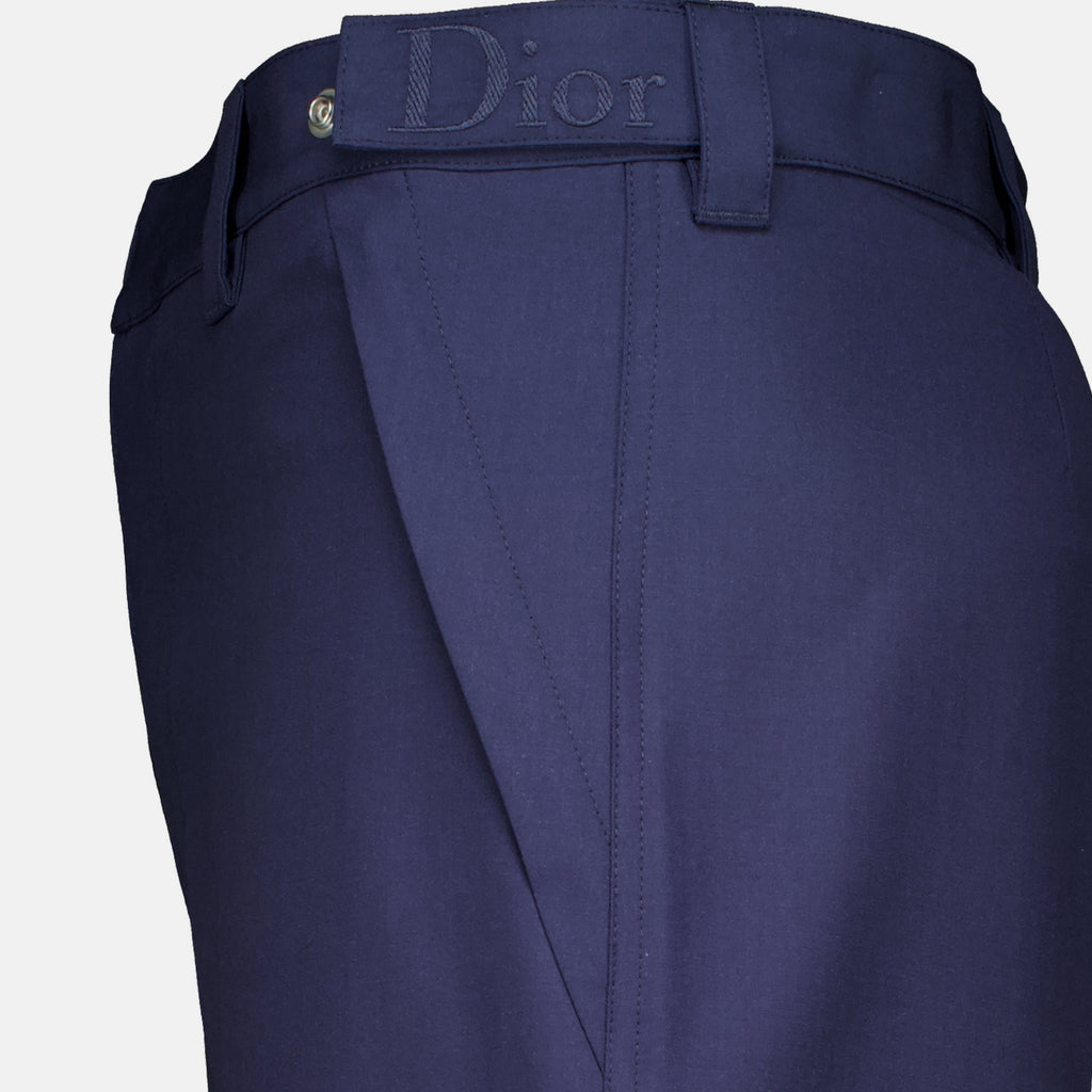 Pantalons Pantalon cargo bleu marine Dior Bleu foncé Homme