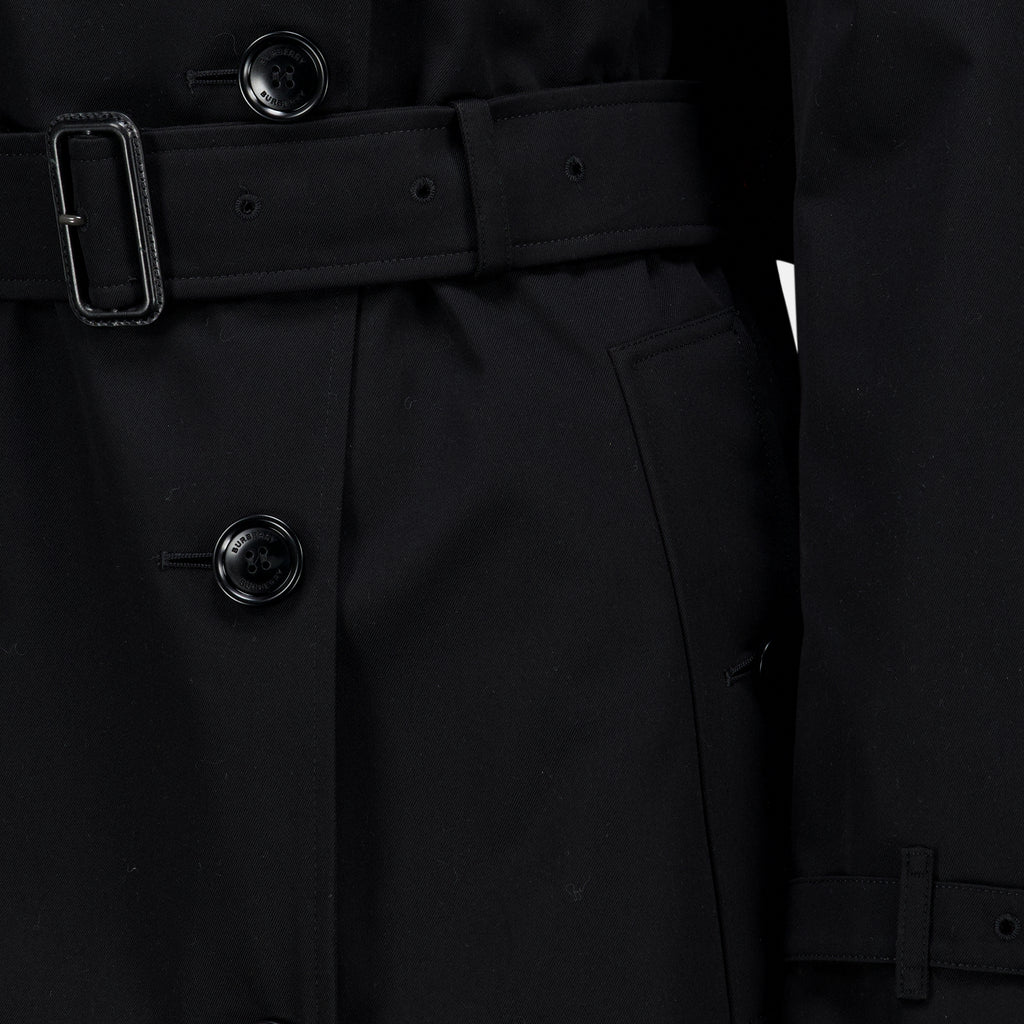 Manteaux Heritage Long Black Trench Burberry Noir Femme