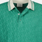 Polos Polo Monogramme MC Drole De Monsieur Vert Homme