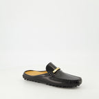 Offene schuhe Gommino Loafers Tod's Schwarz Femme