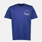T-Shirts Logo T-Shirt Moncler Dunkelblau Herren