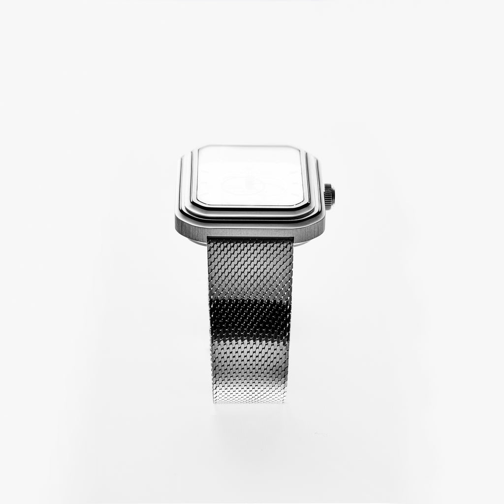 Bijoux Montre Ecce Figura Vesperal Bracelet Acier Beaubleu Gris Unisexe