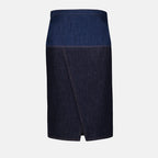 Gonne Jupe en jean Fendi Blu scuro Femme