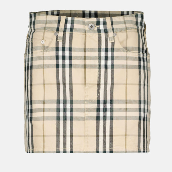 バーバリー ミニチェックスカート - ウィメンズ – myCompañero