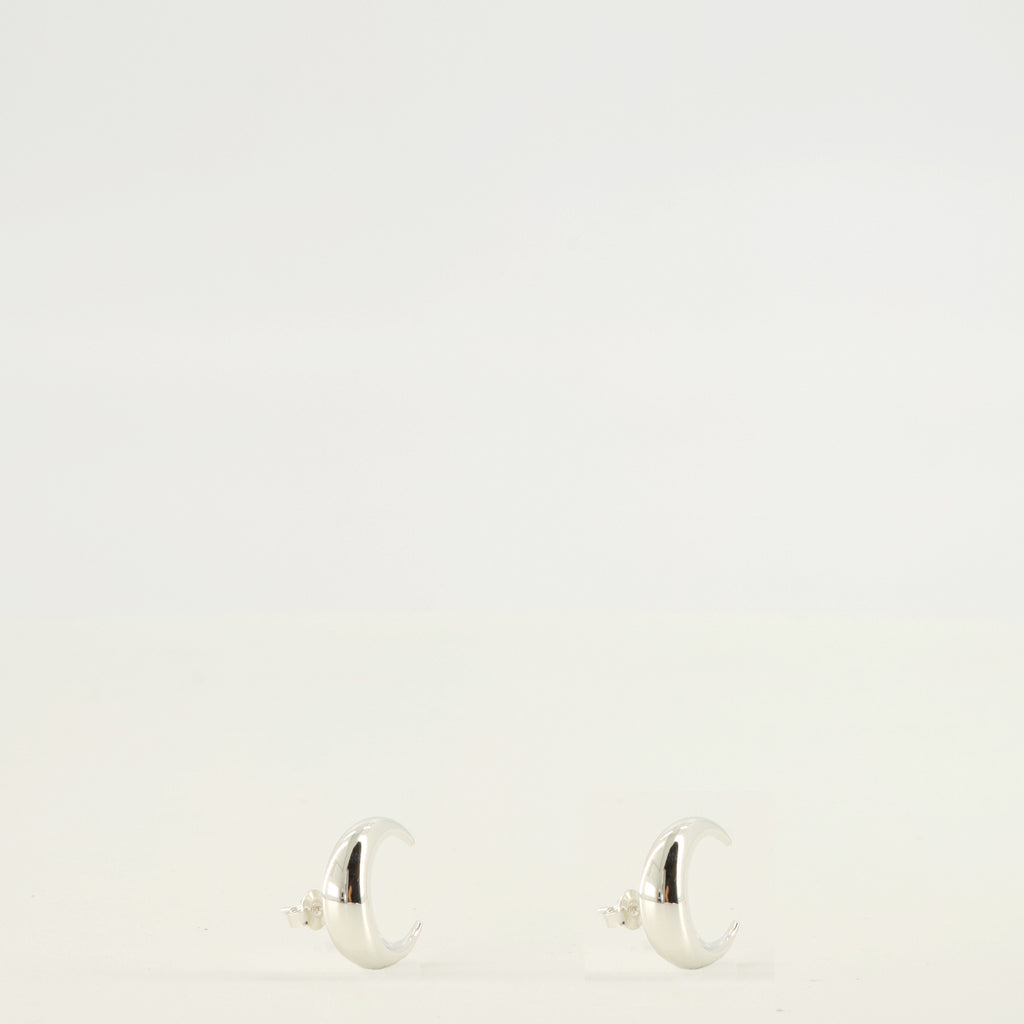 Bijoux Boucles d'oreilles Moon argenté Marine Serre Argenté Femme
