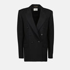 Bild des Cassandre Blazers von Saint Laurent für Damen - Herbst-Winter 2025 - Vorderansicht