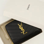 Image de l'article Portefeuilles Cassandre noir de la marque Saint Laurent pour Femme - Saison Printemps-Été 2026 - Vue détaillée_3