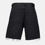 Pants Denim Bermuda Saint Laurent Black Women