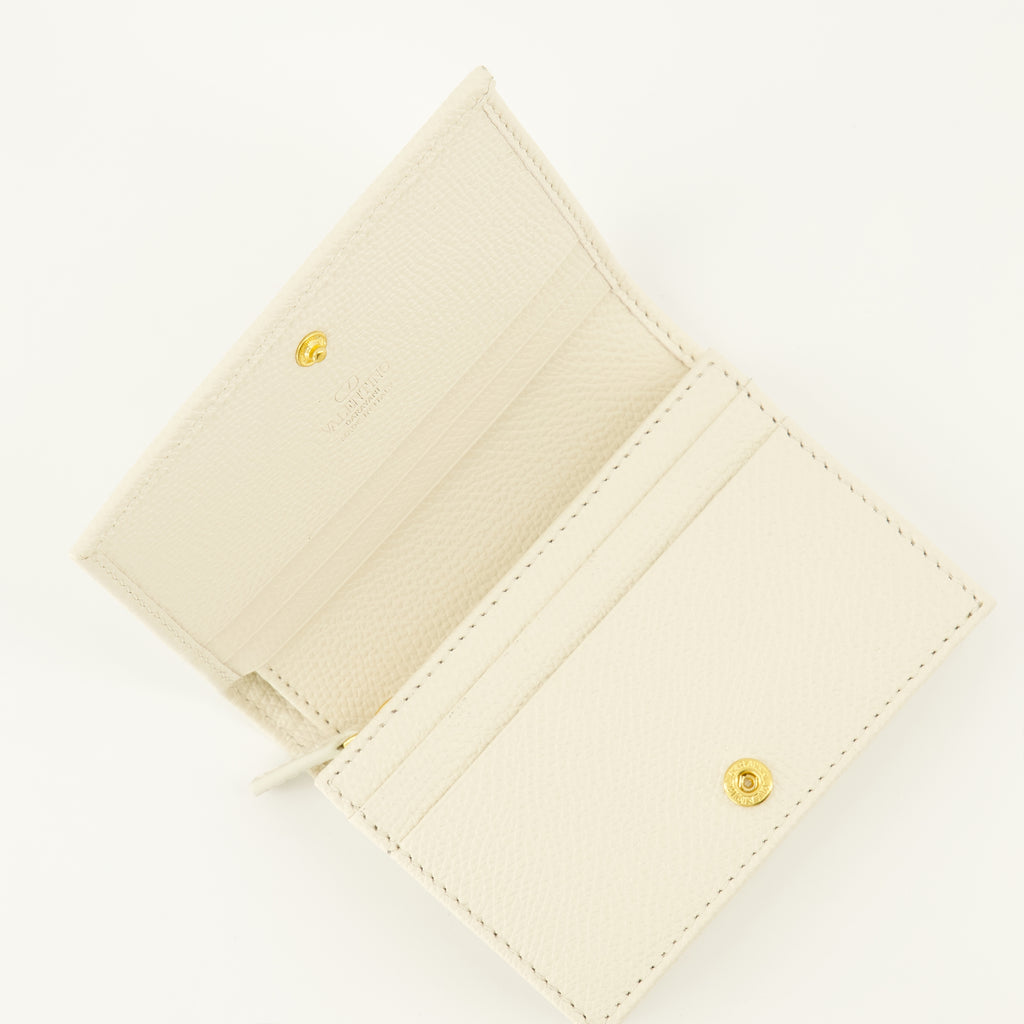 Petite maroquinerie Cartera Beige Cherryfic Valentino Garavani Beige Femme