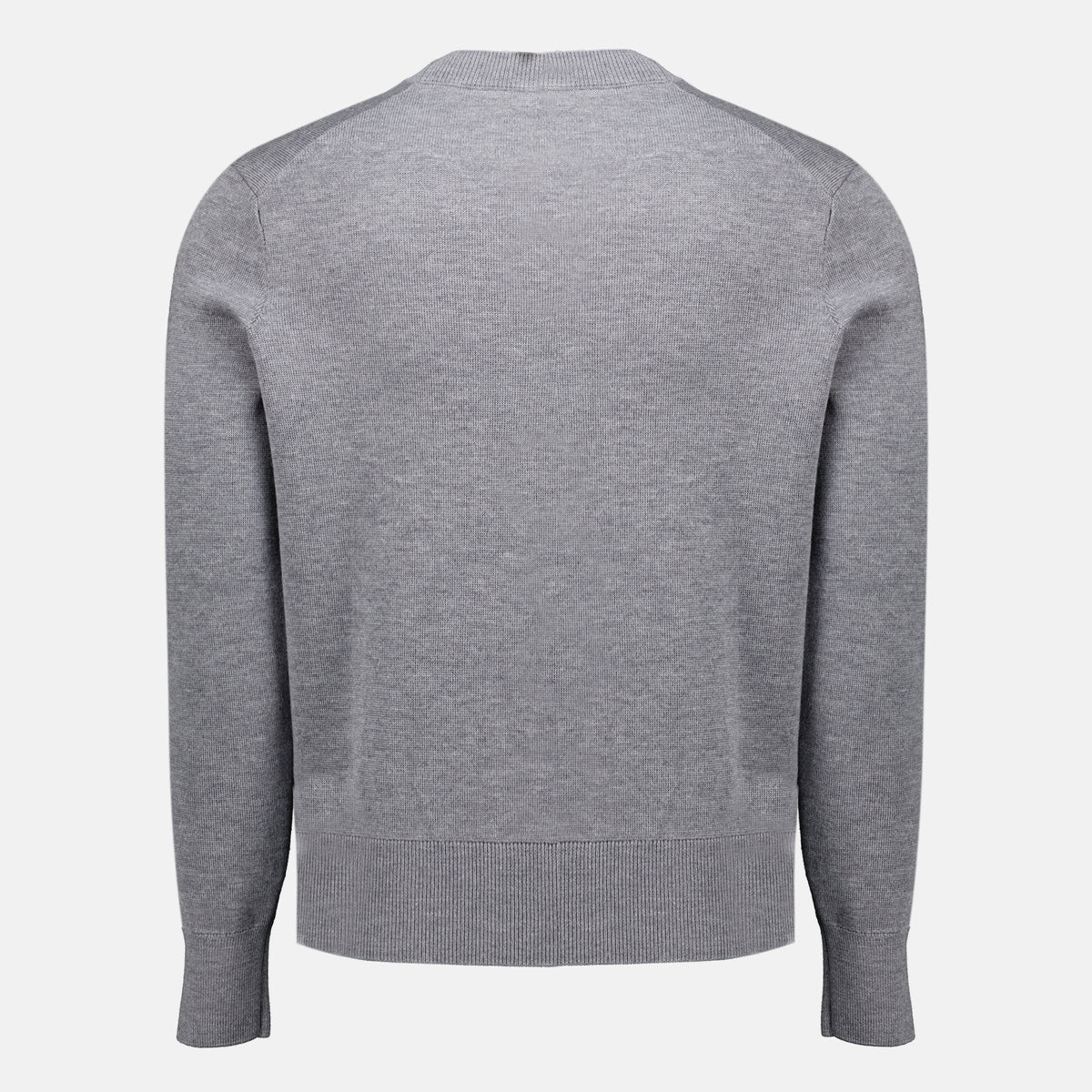 Maille Pull gris en laine Ami PARIS Gris Homme