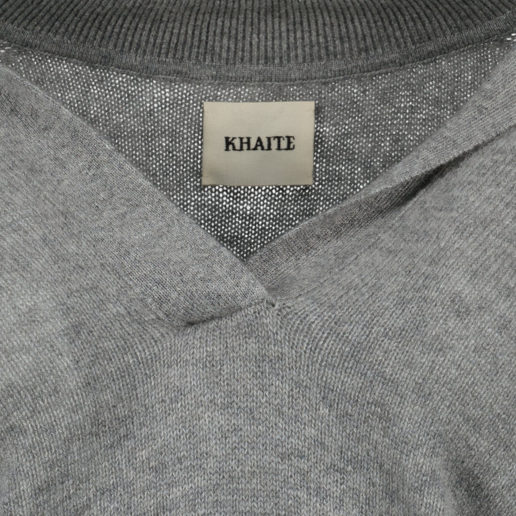 폴로 셔츠 Polo Shrunken jo Khaite 회색 Femme