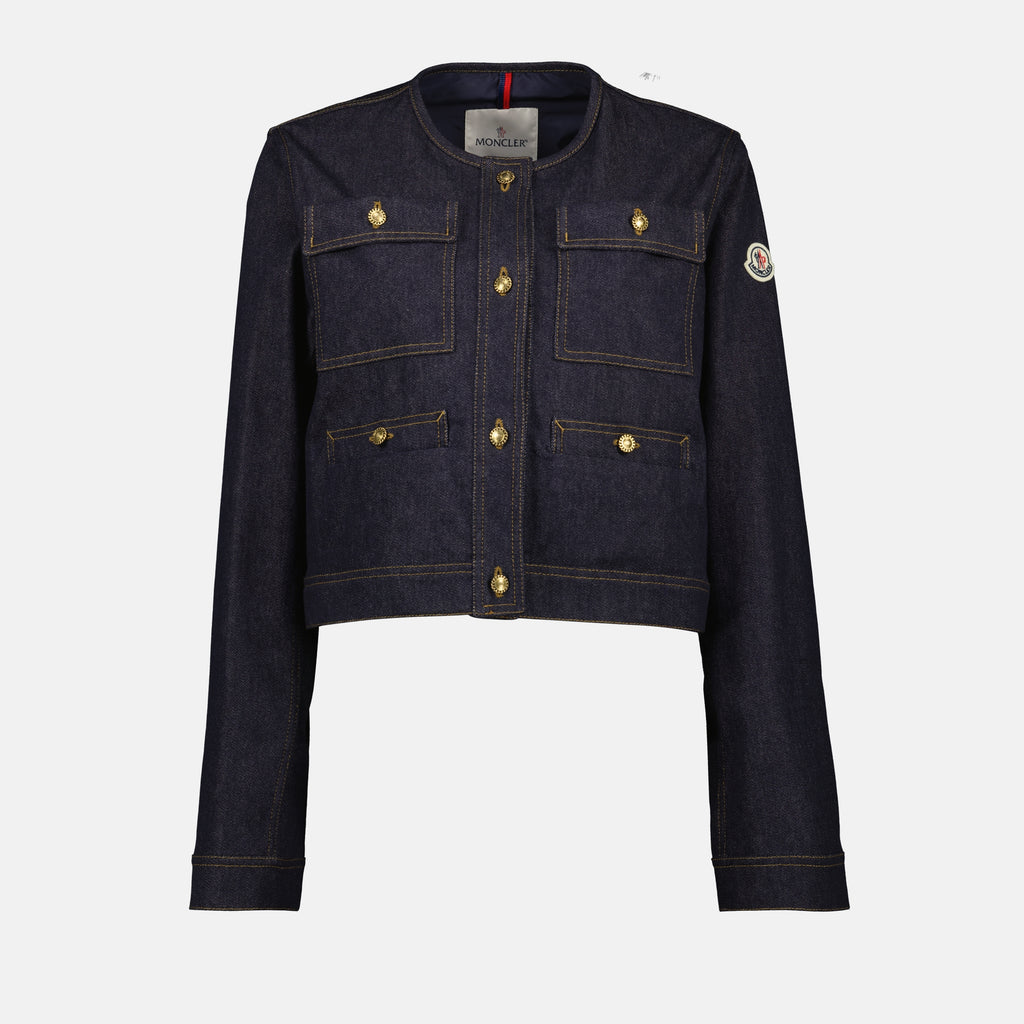 Jackets Tencin Denim Jacket Moncler Dark blue Femme