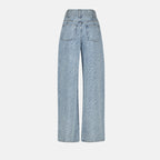 Pantalons Jean zébré Iro Bleu Femme