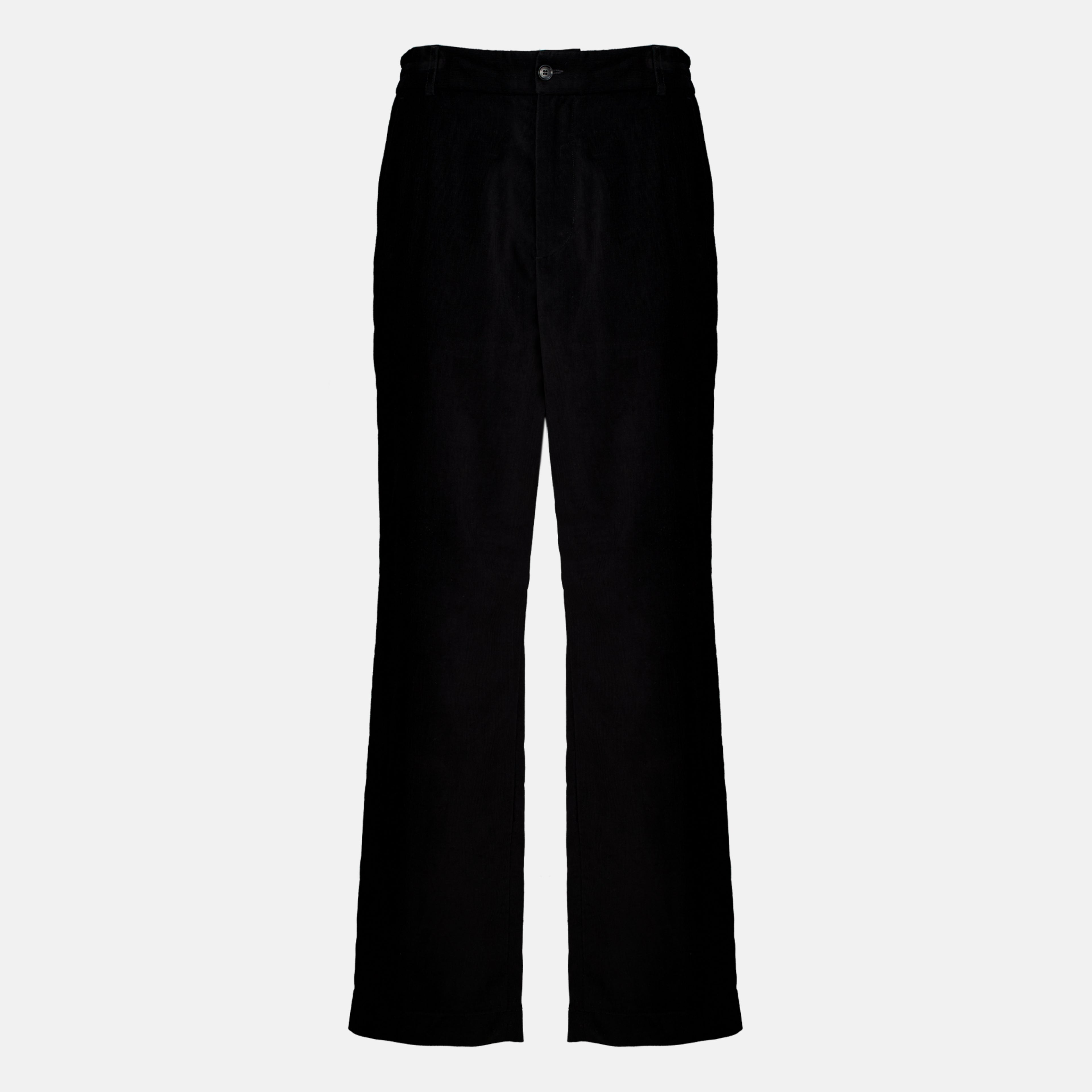 Pantalons Pantalones de Pana Negros Moncler Noir Homme
