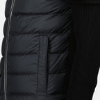 Vestes Veste bi-matière Moncler Noir Homme