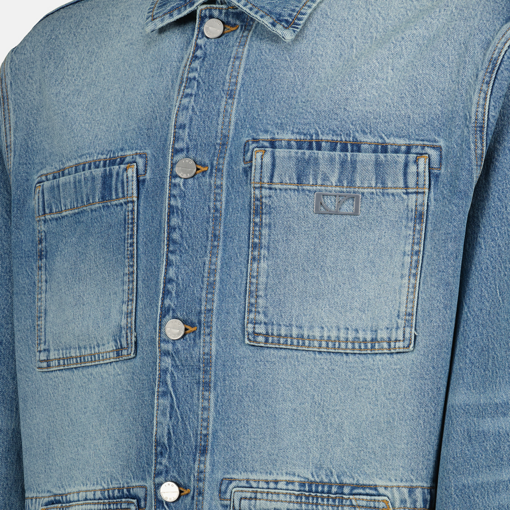 Jackets Davie Denim Jacket Iro Blue Homme