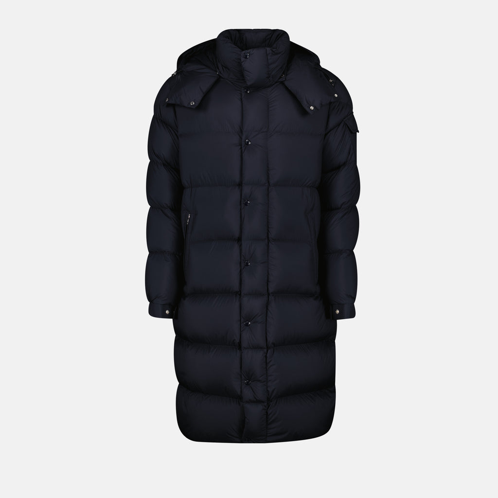 Manteaux Doudoune Hanoverian longue Moncler Bleu Homme