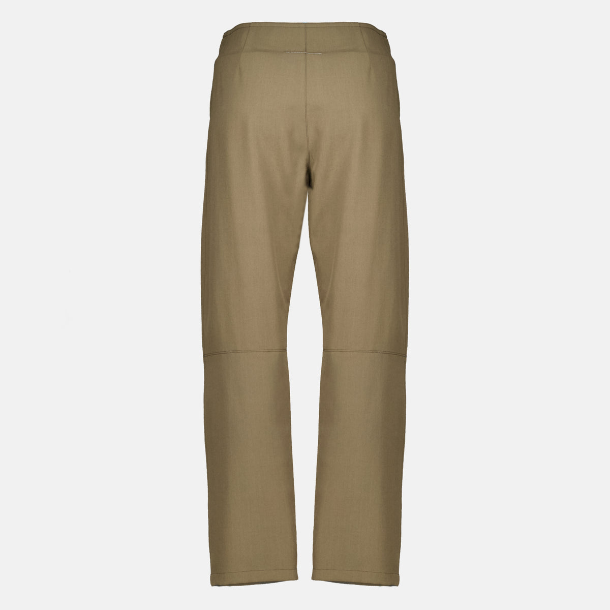 Pantalons Pantalones Balloon Kaki Mm6 Kaki Femme