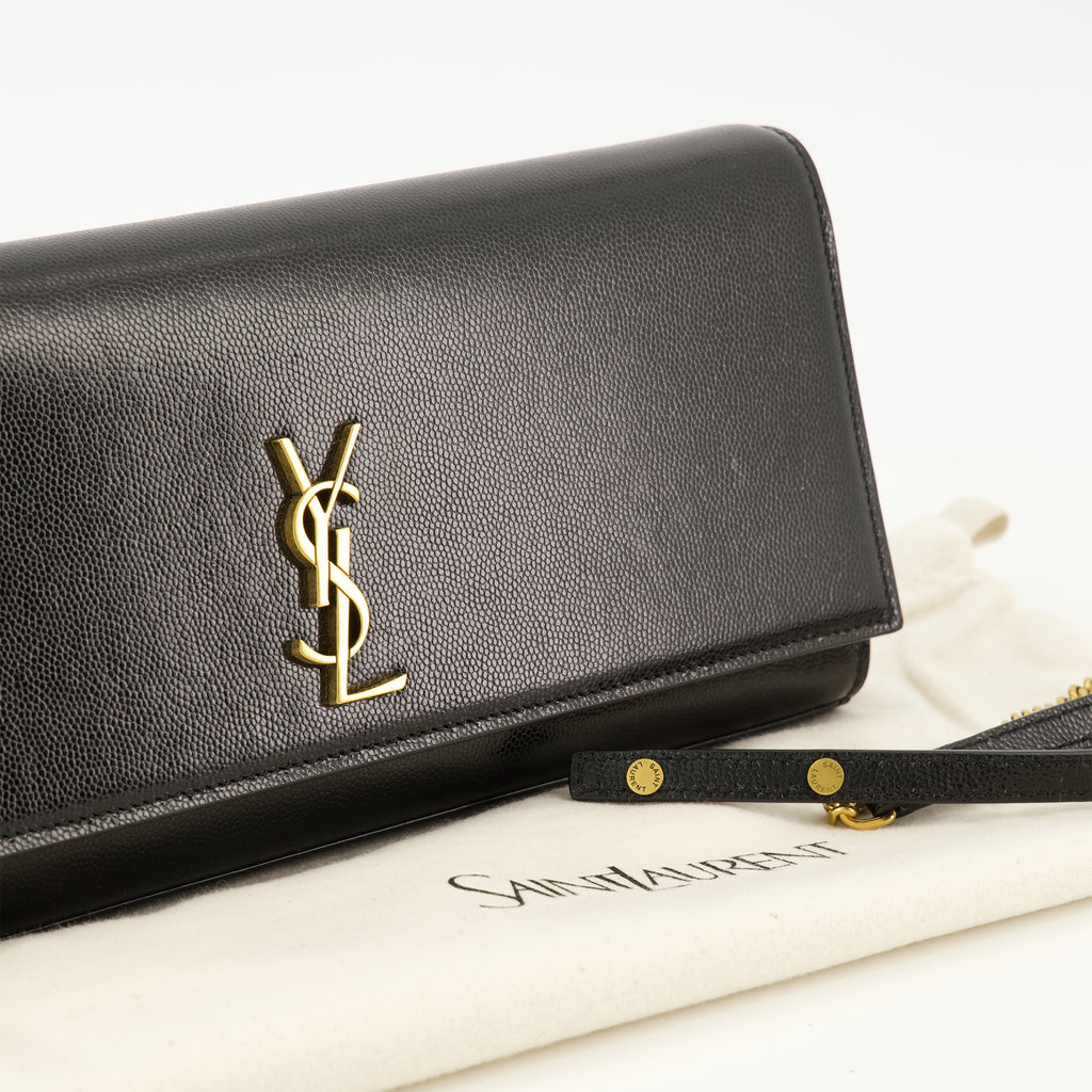Image de l'article Pochette Kate Clutch noir de la marque Saint Laurent pour Femme - Saison Printemps-Été 2026 - Vue détaillée_2
