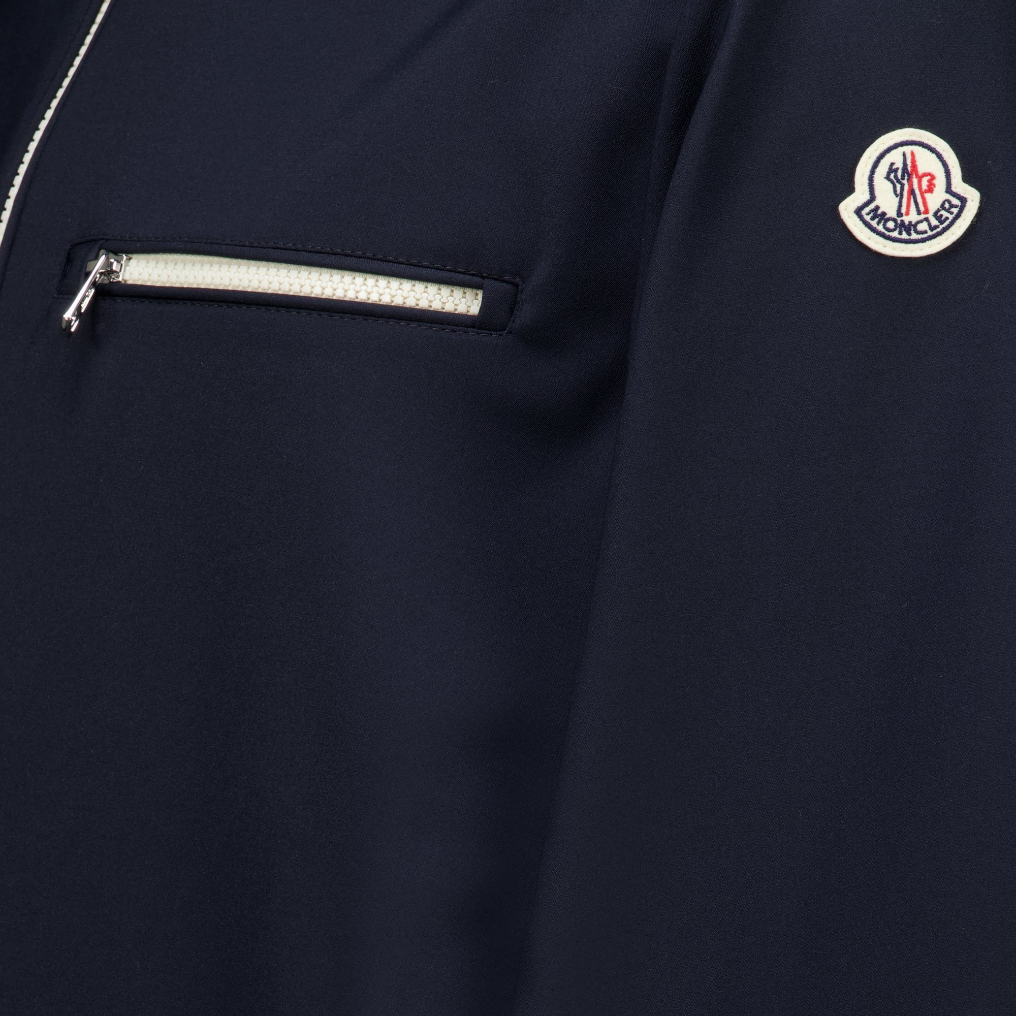 Vestes Chaqueta Fourioun en Algodón Azul Marino Moncler Bleu foncé Homme