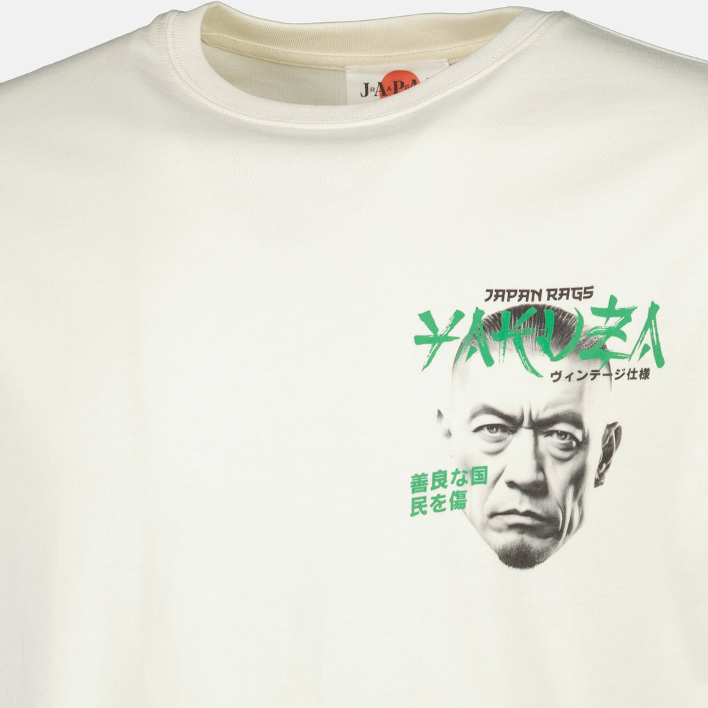 Bild des Hitoji T-Shirts von Japan Rag für Herren - Herbst-Winter 2025 - Detailansicht_1