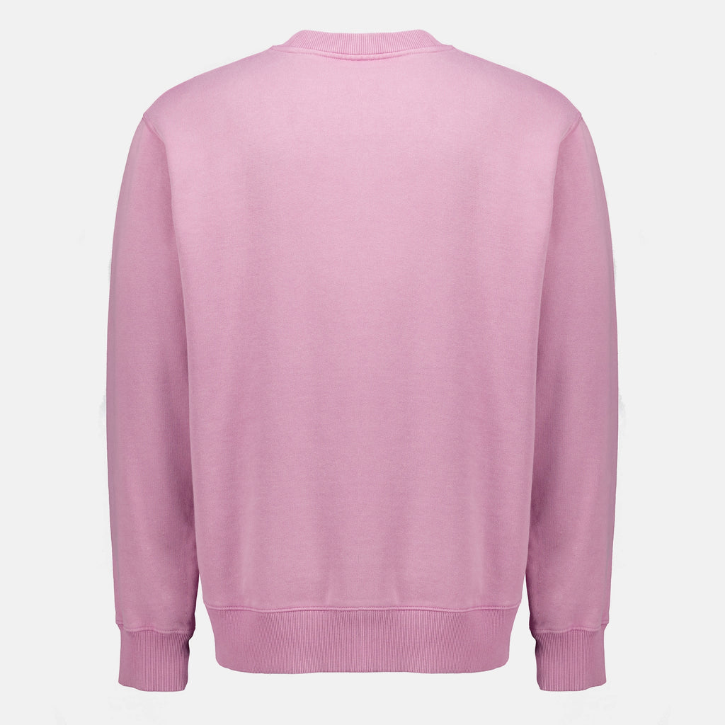 Sweatshirts Felpa Slogan Classica Rosa Drole De Monsieur Rose Homme
