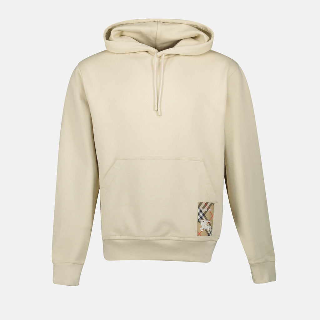 Sweatshirts Cavalier Hoodie Burberry Beige Homme