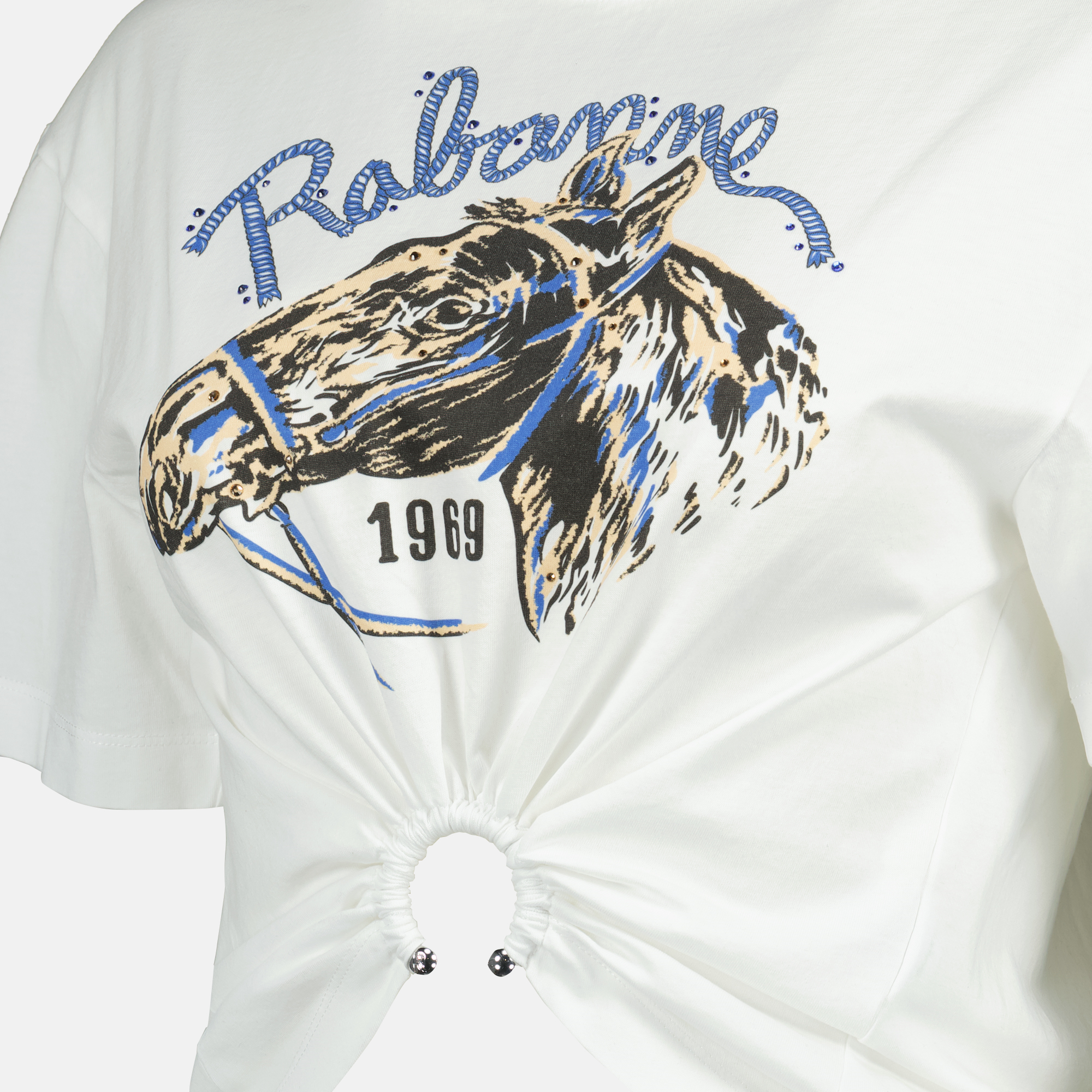 プリントホワイトTシャツ Rabanne - 女性 – myCompañero