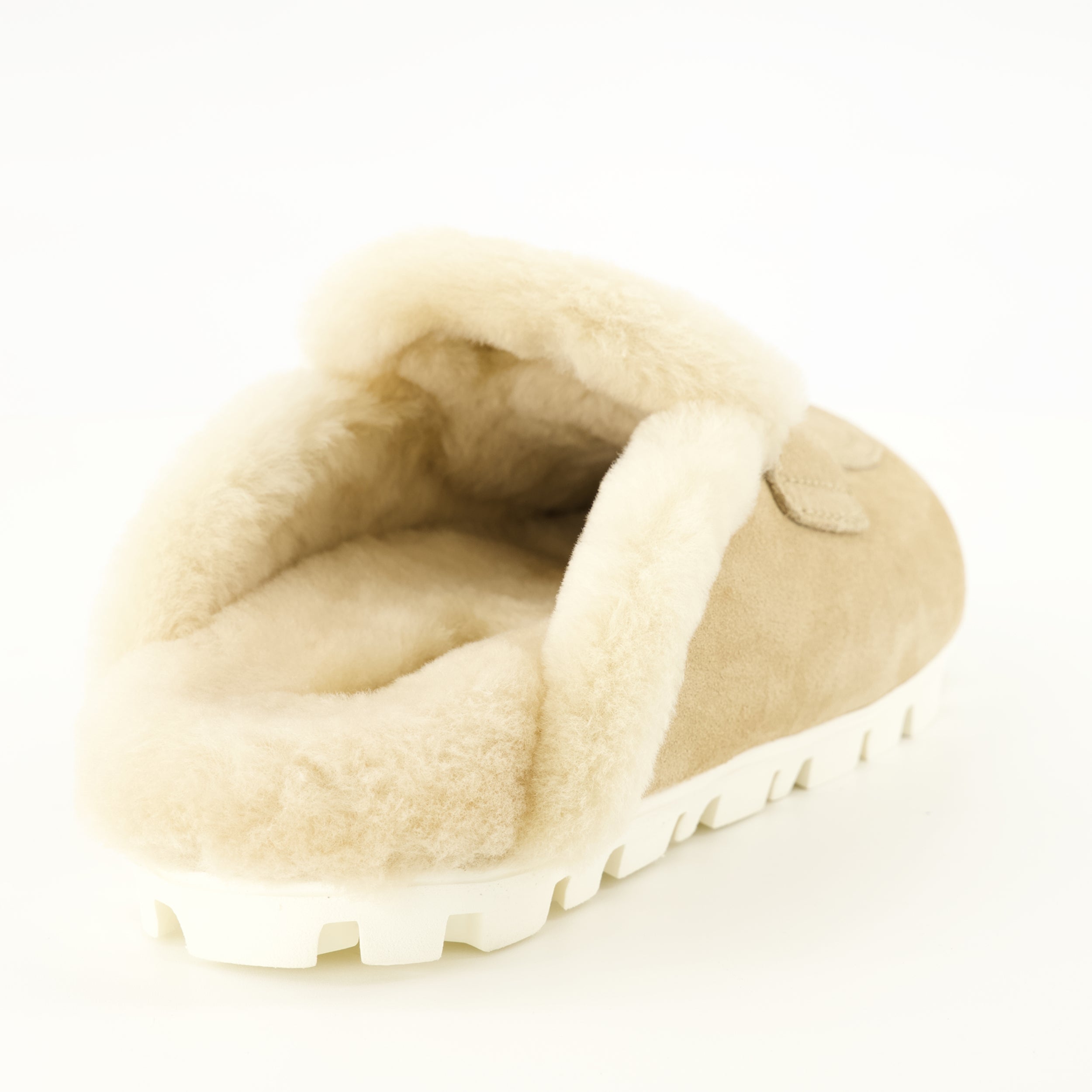 Chaussures ouvertes Mules de Pêlo Bege Miu Miu Beige Femme