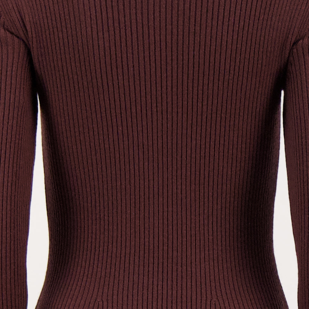 Robes M-Oloni Bordeaux Wool Dress Diesel Bordeaux Femme