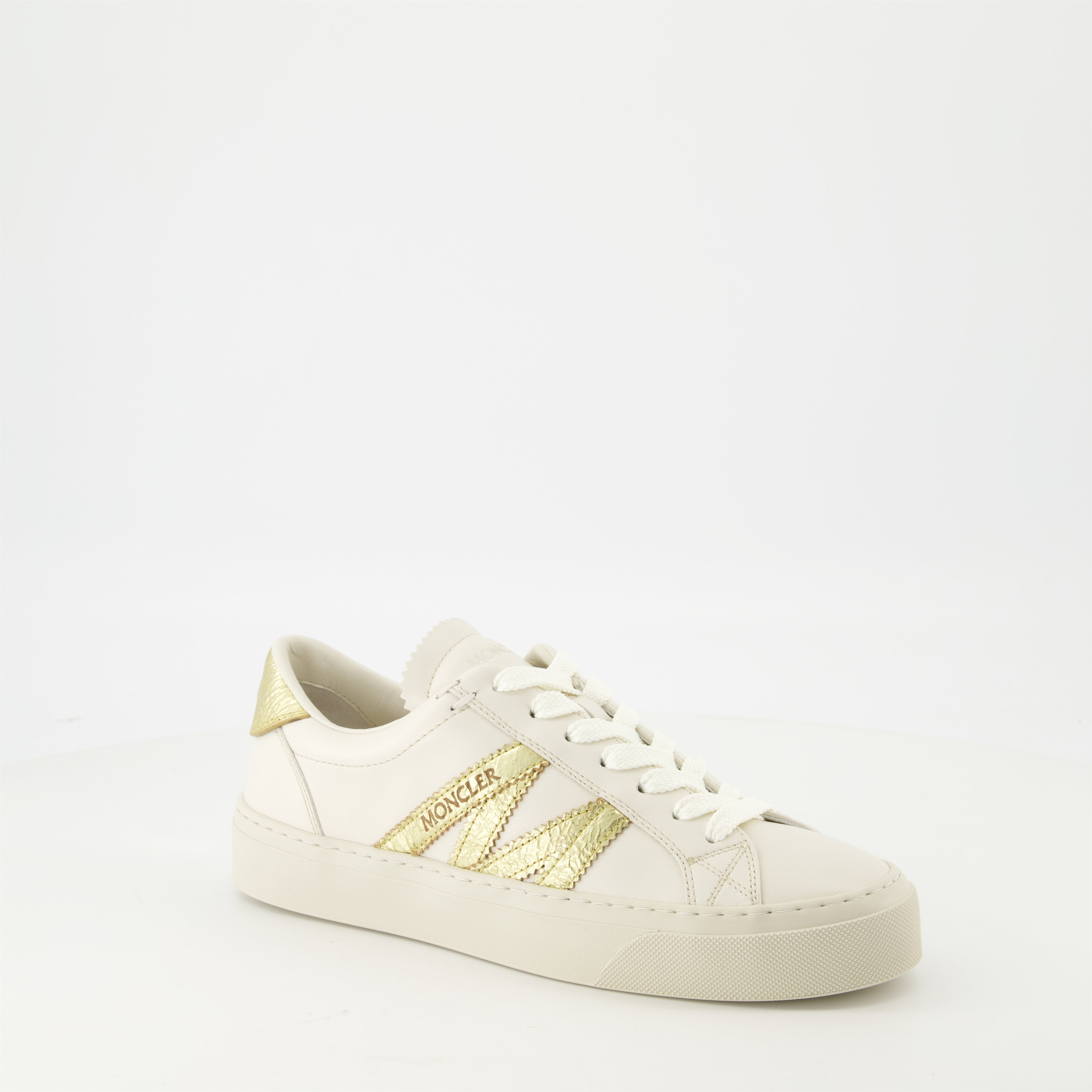 Sneakers Monaco Sneakers Moncler White Femme