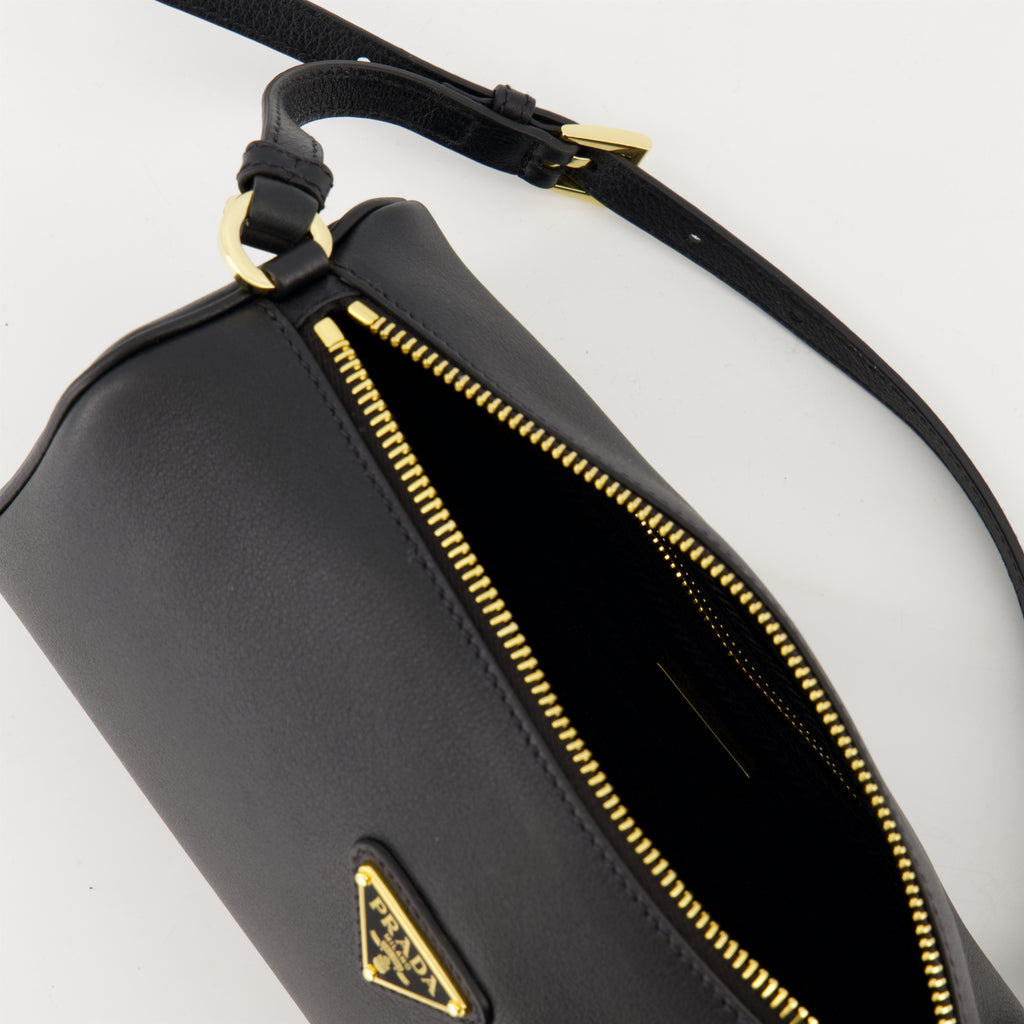 Borse a mano e a spalla Sac à main en cuir Prada Nero Femme