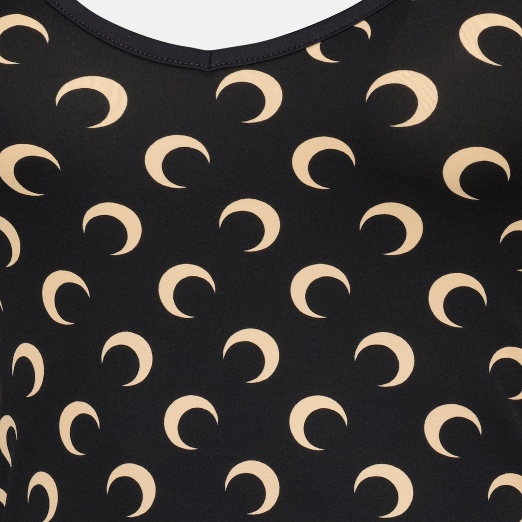 Robes Mini dress Moon black Marine Serre Noir Femme