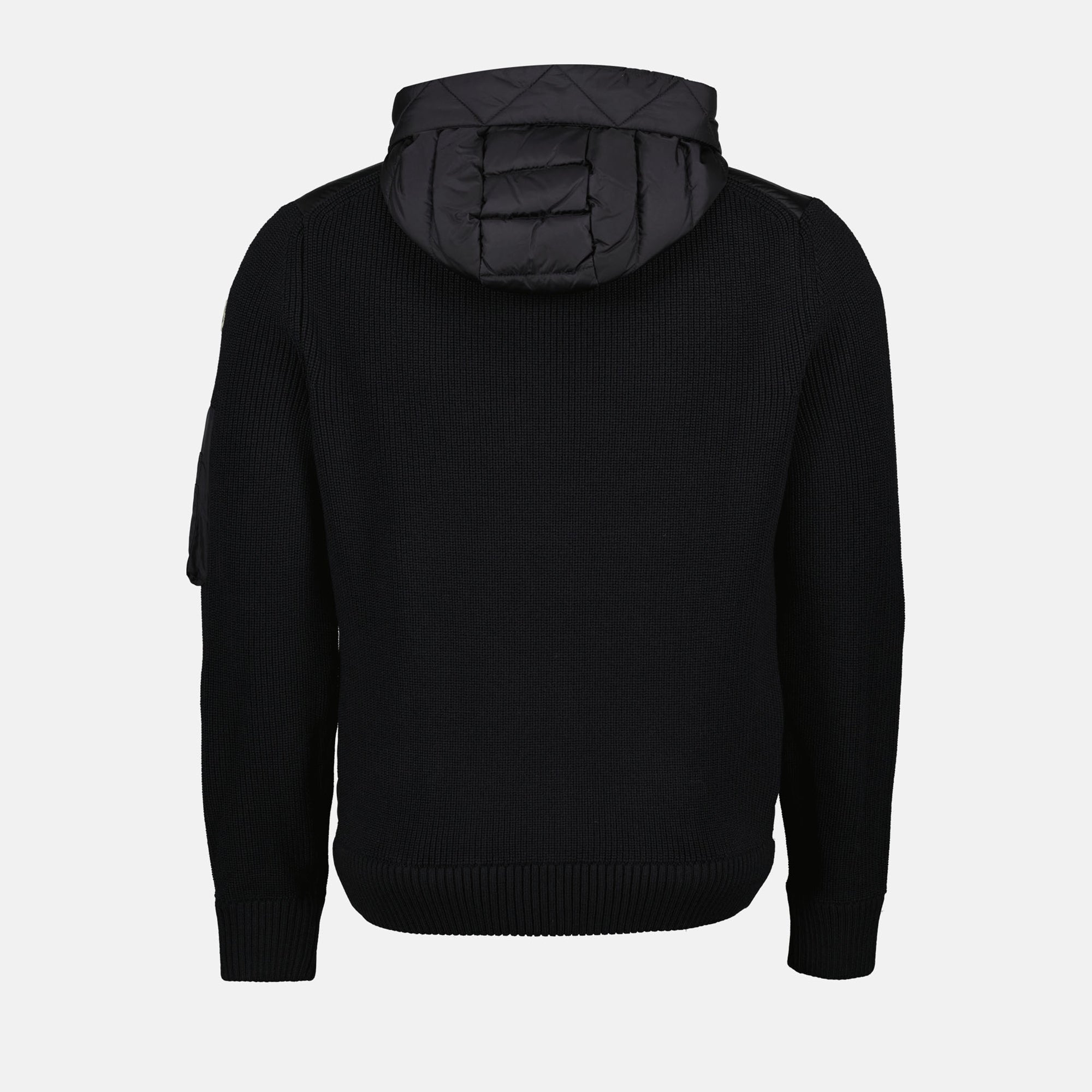 Vestes Veste bi-matière Moncler Noir Homme