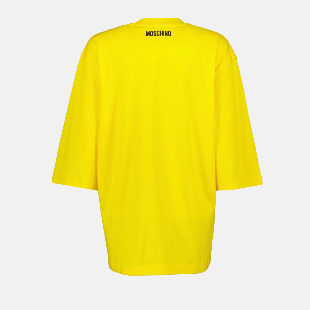 Image de l'article T-shirt Smiley de la marque Moschino pour Femme - Saison Automne-Hiver 2025 - Vue détaillée_2