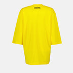 Image of the Moschino Women's Smiley T-shirt - Autumn-Winter 2025 Season - Detailed View_2