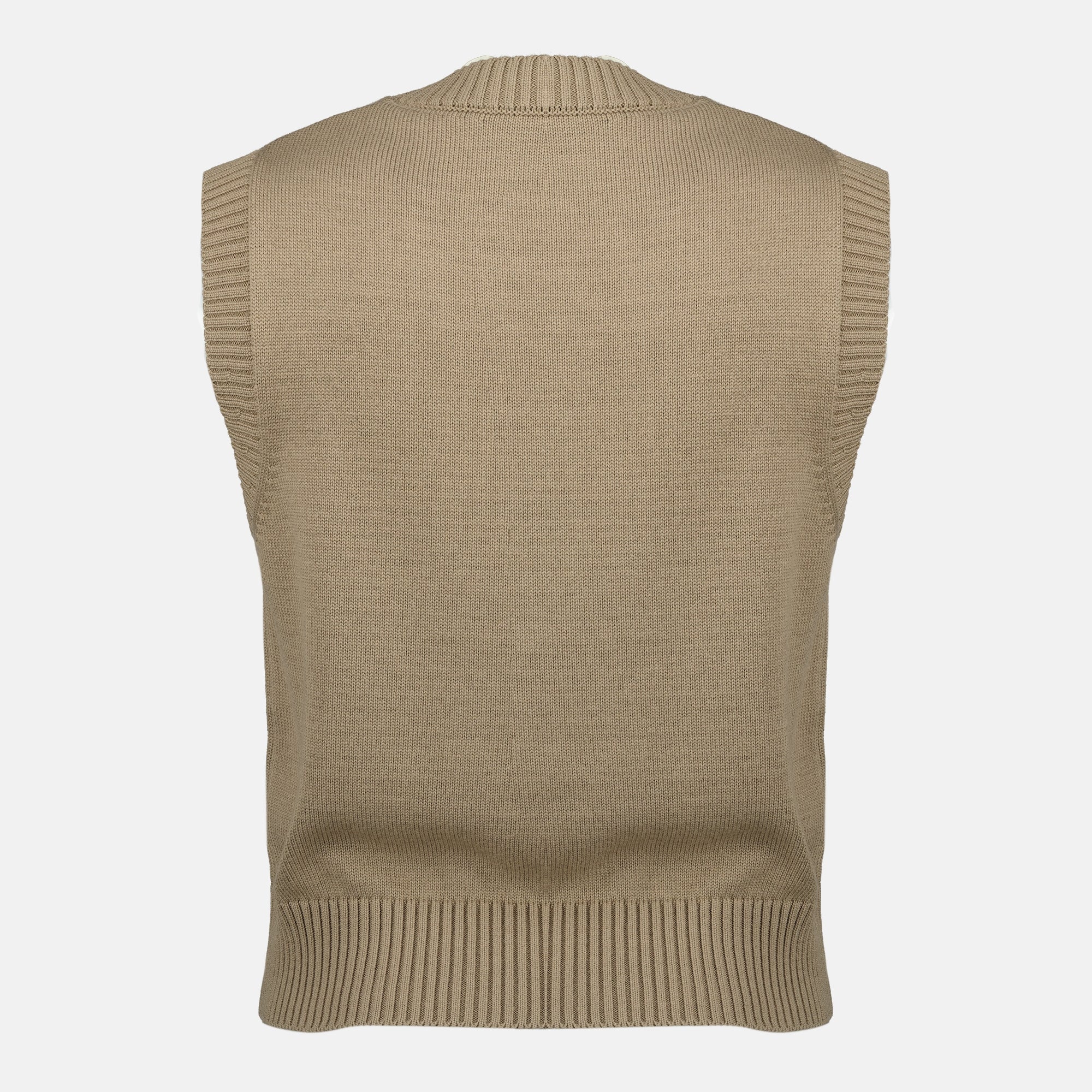 Maille Pull AMI de coeursans manches marron Ami PARIS Marron Unisexe