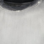 Image de l'article T-shirt D-Box gris effet délavé de la marque Diesel pour Homme - Saison Printemps-Été 2026 - Vue détaillée_2