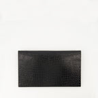 Pochettes Uptown Clutch Saint Laurent Noir Femme