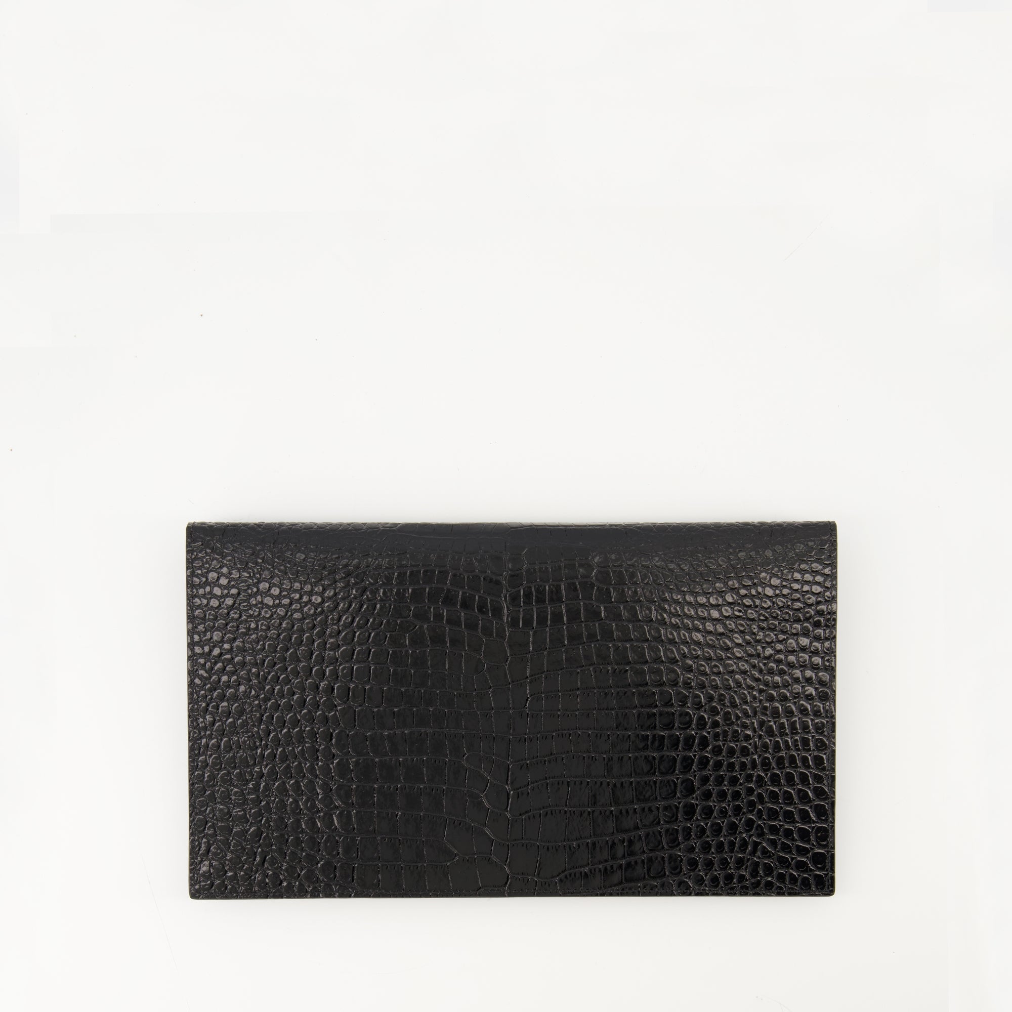 Pochettes Uptown Clutch Saint Laurent Noir Femme