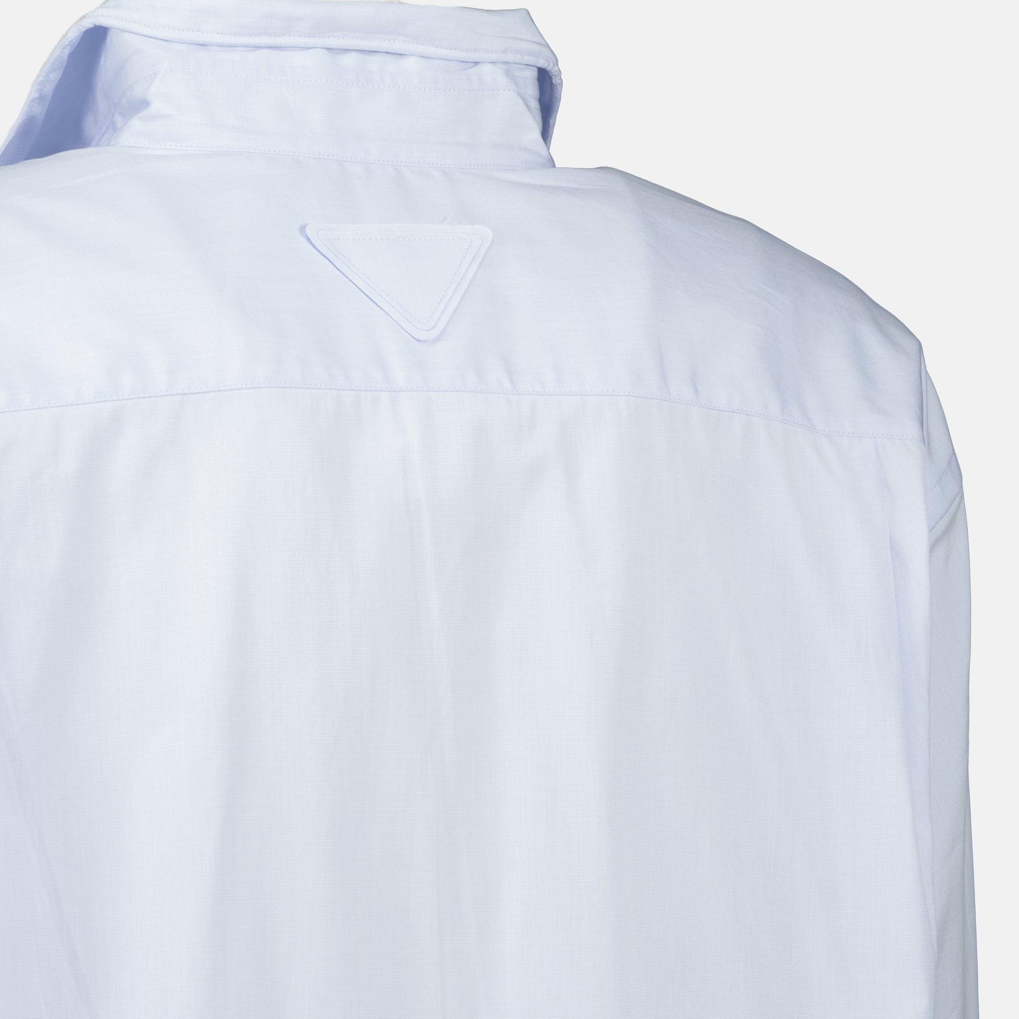 Image of the Prada Women's Knot Shirt - Fall-Winter 2025 - Detailed View_2