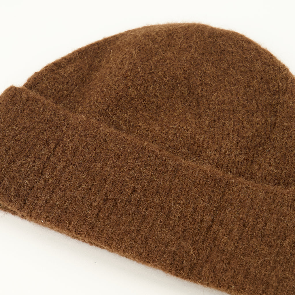 Chapeaux, casquettes et bonnets 브라운 알파카 비니 Ami PARIS Marron Unisexe